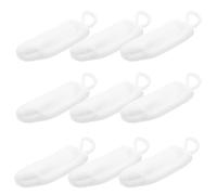 TEHAUX 10pcs Nylon Dog Finger Toothbrush for Small Dogs and Cats, Efficiently Clean Hard-to-Reach Areas and Adapt to Different Oral Zones, Oral Care for Pet Owners