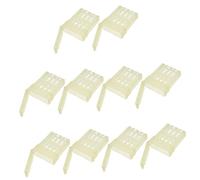 TEHAUX 10PCS Plastic Beekeeping Queen Cage Box for Safe Catching Marking and Insulation Practical Apiculture Tool for Beekeepers Suitable for Hive Inspection and Colony Random Color
