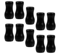 TEHAUX 10pcs Plastic Cord Pull Cord Knobs for Window Blind Accessories, Reliable Pvc Material with Unique Stylish Design, Replacement Shade Pulls for Roller Shades and Curtain Decor