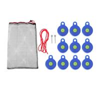 TEHAUX 10pcs Reusable High Pressure Bottle Caps Shooting Targets for Training, Portable Abs and Silicone Material, Practical Outdoor Exercise Accessories for Game Entertainment