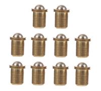 TEHAUX 10pcs Solid Copper Ball Catch Door Latch Heavy Duty Spring Ball Bearing Furniture Latch for Interior Closet Cabinet Doors Magnetic Catch
