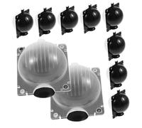 TEHAUX 10pcs Tree Root Growing Box Plant Propagation Balls Reusable High Pressure Rooting Devices for Grafting and Cutting Indoor Outdoor Bonsai Gardening