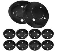 TEHAUX 10pcs Universal Water Pump Leather Cups Replacement Pitcher Pump Seal Cups Drive Accessories Compatible