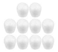 TEHAUX 10pcs White Foam Cake Dummies for DIY Crafting and Decorating, Versatile Decoration Models Made of Foam, for Birthday Party and Holiday Decoration Use