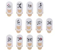 TEHAUX 12pcs Computer Privacy Camera Cover Webcam Cover Slide Cartoon Lens Panda Practical Abs Material Blocks Potential Privacy Threats for Desktop Computer Laptop