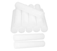 TEHAUX 12pcs White Floral Foam Cylinder Rods 30cm Cuttable Lightweight Epe Pearl Cotton Tubes for DIY Flower Arrangements and Home Decor Crafts