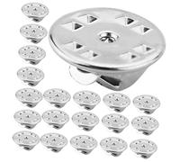 TEHAUX 150Pcs Silver Butterfly Pin Backs Replacement Tie Supplies Compact Clutch Wear-Resistant Lapel Pin Accessories for Brooches and Tie Tacks