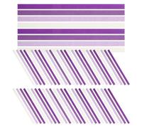 TEHAUX 1560pcs Gradient Purple Origami Paper Strips for Folding Lucky Stars, Handmade DIY Decorative Paper Craft Kit, 4 Colors 8.3x0.4 Inches, Festival and Party Decoration