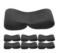 TEHAUX 15pcs Black Elastic Funeral Armband Adjustable Cloth Mourning Badge Band Resistant to Deformation for Memorial Services and Mortuaries