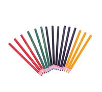 TEHAUX 15pcs No-sharpen Colored Wax Crayons Set for Artists Smooth Drawing Pencils with Vivid Colors Compatible with All Paper Types for Sketching Crafts and School Supplies