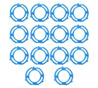 TEHAUX 18pcs Electric Head Blade Retainer Rings Replacement for S5000 Series, Plastic Material with Precision Design, Compact and Stylish for Travel and Bathroom Use