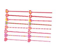 TEHAUX 18Pcs Hb Wooden Pencils with Heart Pattern Eraser Toppers for Students Smooth Writing Daily and Sketch Pencils Break-resistant Cores Lightweight Comfortable Grip Valentines Day