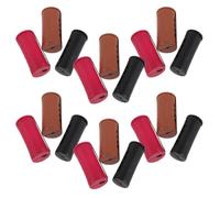 TEHAUX 18pcs Heatless Perm Rods with Elastic Bands - 4.0cm, 3.5cm, 3.0cm Small Plastic Cold Wave Curling Rods for Natural Curls - DIY Hair Rollers for Short, Medium, and Long Hair Styling