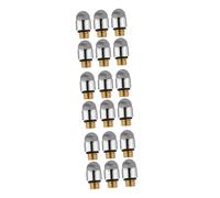 TEHAUX 18pcs Replacement Conductive Fiber Tips for Accurate Touch Screen Stylus Pens Compatible Screen Tablets and Phones Mesh Fiber Tips for Precise Writing