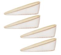 TEHAUX 2 Pairs Inner Heightening Shoes Pads Height Increase Feet Cushions Comfortable Sweat Absorption E-TPU Gel Material Men Shoes Adhesive Glue Invisible Heel Pads 3.5cm