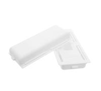 TEHAUX 2 Pcs Under Desk Drawer Organizer Self-adhesive Mini Storage Box for Office Home School Slide Out Pencil Holder for Desk Space Optimization and Easy Access