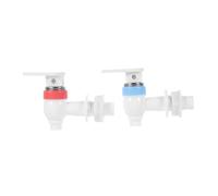 TEHAUX 2 Pcs Water Dispenser Faucet Spout with Dual Valves for Fast Water Dispensing for Home and Outdoor Use