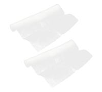 TEHAUX 2 Rolls Heat-resistant Oil-absorbing Paper Filters Each Double-sided Disposable Kitchen Extractor Fan Filter Papers for Cooker Hood