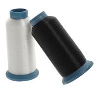TEHAUX 2 Rolls Nylon Sewing Thread for Hand Sewing and Embroidery High Strength Thread Easy to Organize Multi-Purpose Use Projects