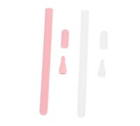 TEHAUX 2 Sets Silicone Stylus Sleeve for Pencil Shockproof Anti-drop Pen Cover with Non-slip Pattern Lightweight Sweat-resistant Skin Compatible with Wireless Charging and Magnetic