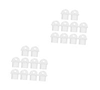 TEHAUX 20 pcs Transparent Charging Port Plugs Dust Protection Cover for Phones Simple Installation Lightweight and Portable Essential Phone Accessories for Device Longevity