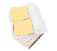 TEHAUX 200pcs Imitation Gold Leaf Sheets for Arts and Crafts, Versatile Use Anodized Aluminum Foil, Enhances Creativity for Painting, DIY Decorations and Gilding Projects