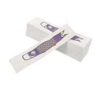 TEHAUX 200pcs Kraft Paper Chopsticks Sleeves Silverware Bags for Japanese Korean Restaurants Sushi Bars Paper Utensil Covers for Efficient Table Setting