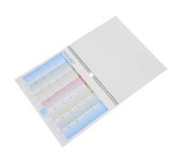 TEHAUX 2026-2027 Wall Hanging Monthly Calendar with Highlights of Key Holidays and Ample Writing Space, 18 Month Paper Calendar, Modern Minimalist Design for Office and Classrooms