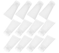 TEHAUX 20pcs 30ml Refillable Travel Lotion Tubes Screw Cap, Matte Finish Cosmetic Sample Bottles for Hand Cream, Cleanser, Toothpaste Dispensing, Portable Travel Toiletry Containers