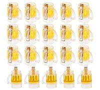 TEHAUX 20pcs Fun Beer Hair Clips for Women Novelty Cute Decorative Snap Barrettes Funny Drinks Mug Shaped Hair Accessories for Girls Party Cheers Decorations