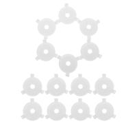 TEHAUX 20pcs Light Bulb Adapter Lamp Holder Converter Buckle for Desk Lamps Wear-Resistant Base Adapter with Texture Compatible with Standard Practical Conversion