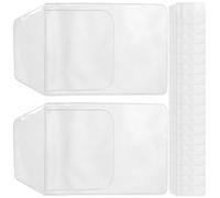 TEHAUX 20pcs Nurse Doctor Pen Case Pencil Storage Bags Pockets for Office School Use Insert Type Pen Organizer Pouches for Everyday Carry