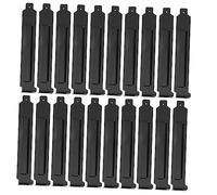 TEHAUX 20PCS Pci Slot Cover Blanking Plates for PC Case Black Metal Dustproof Ventilation Shields Computer Accessory Replacement for Graphics Card Expansion Slots Easy Install