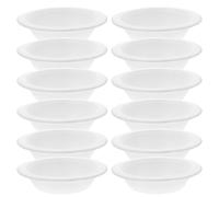 TEHAUX 20pcs Practical Cat Bowls Paper Material Unique Shape Contemporary Design Feeding Easier Bite Resistant Disposable Pets Food Holders for Home Use