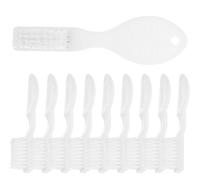 TEHAUX 20pcs Small Soft Prison Toothbrushes with Short Handles, Mini Portable Toothbrushes for Sensitive Teeth Cleaning in Mental Health and Detention Settings