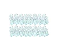 TEHAUX 20pcs Ultrathin Heel Stickers Schisis Stickers Moisturize Pu Film Protect Feet from Blister Portable Size for Flat Shoes and Wearing High Heel Shoes People with Cracked and Dry