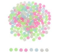 TEHAUX 216pcs 216pcs Glow the Dark Bike Spoke Beads Plastic Clip on Bikes | Radiant Wheel Decorations, Simple Installation, Lightweight Design, for Mountain Bikes, City Bikes, Boys