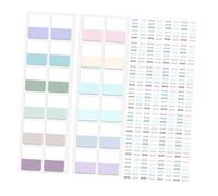 TEHAUX 240pcs Writable Sticky Tabs with Adhesive Technology Color-Coded Index Markers for Books Notebooks Documents and Planners Portable Page Flags Compatible with Multiple Writing Tools