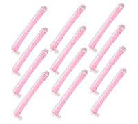 TEHAUX 24pcs Hair Perm Rods Flexible Plastic Curling Rods Hair Rollers for Women Heatless Curlers for Home Styling