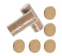 TEHAUX 25pcs Round Cake Moxa Accessory Moisture-Proof Creative Shape Aged Moxas Material Suitable for Most Moxibustion Instruments Household Use Relax Body and Mind