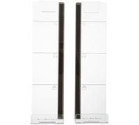 TEHAUX 2pcs Acrylic Message Board with Message Reminder Feature, Elegant Monitor Memo Note Holder for Computer Screen, Not Easy to Fall, for Office Desk Organiser