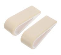 TEHAUX 2Pcs Adjustable Silicone Laptop Holder Elevated Kickstand for Desktop Stable Tilting Wedge Stand with Heat Dissipation Comfortable Viewing Angle for Notebooks Tablets Keyboards