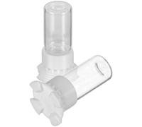 TEHAUX 2pcs Ant Water Feeding Cup Ant Feeder Station Supply with Fresh Water Does Not Need to Open The Box Plastic Glass Portable Design for Keeping Farmer