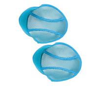 TEHAUX 2pcs Blue Hard Hat Insert Liner Sweatband Washable Polyester Safety Helmet Insert Pad Prevent Sweat from Entering Eyes Breathable Helmet Hard Hat Accessories