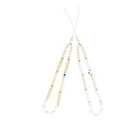 TEHAUX 2Pcs Bohemia Beaded Phone Lanyard Multifunctional Key Holder Phone Decoration Stylish Lost Charm for Easy Carrying for Daily Use