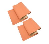 TEHAUX 2pcs Bonded Leather Bag Stiffener Sheets Thin Self Adhesive Liner for DIY Handbag Purse Reinforcement Creative Craft Material