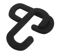 TEHAUX 2pcs Breathable Pu Synthetic Face Cushion Pad for Vr Headset, Light Blocking Sponge Facial Cover Accessory for Glasses Wearers and Comfortable Virtual Reality Use