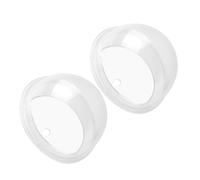 TEHAUX 2pcs Clear Hanging Acrylic Fish Bowl Wall Aquarium Small Unbreakable Betta Tank Planter Pot Multifunctional Flower Vase Space-saving Decorative Habitat