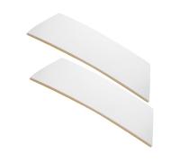 TEHAUX 2pcs Crafting Sheets Foam Board Sheets High-Density Foam Lightweight Self-Adhesive Rectangular White Professional-Grade for Detailed Architecture Model Making and Craft Projects