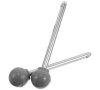 TEHAUX 2pcs Exercise Machine Weight Pin, Weight Stack Replacement Pin, 8x97mm Stainless Steel and Pp, Quick Attachment, Prevents Accidental Loosening, for Stair Machine, Home Gym Training